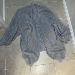 Free people slouchy balloon sleeve cardigan